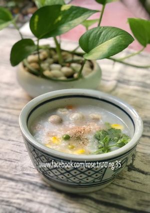 Hình của món Cháo Tôm Thập Cẩm.