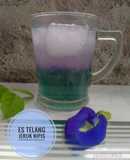 Es Telang Jeruk Nipis