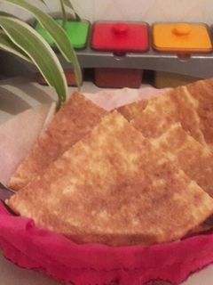 صورة لوصفة كسرة الخميرة الباتنية
