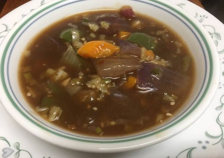 Recipe of Any-night-of-the-week Hot n Sour Soup