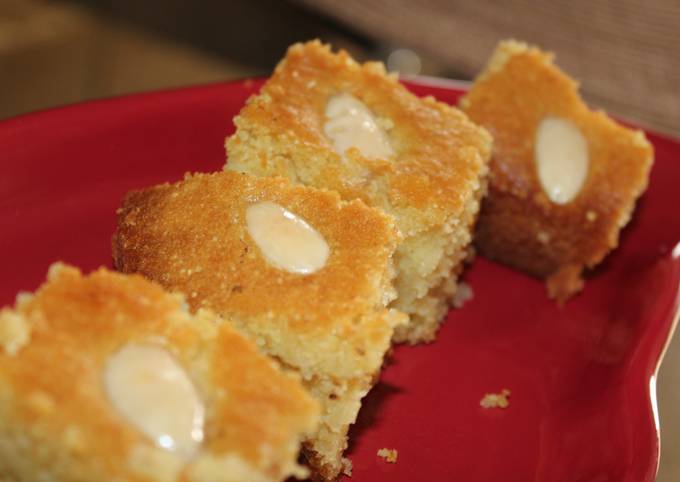 Basbousa/Semolina cake