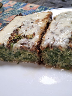 Una foto de Budín de zapallitos