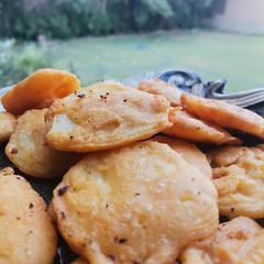 A picture of Crispy pakorey.