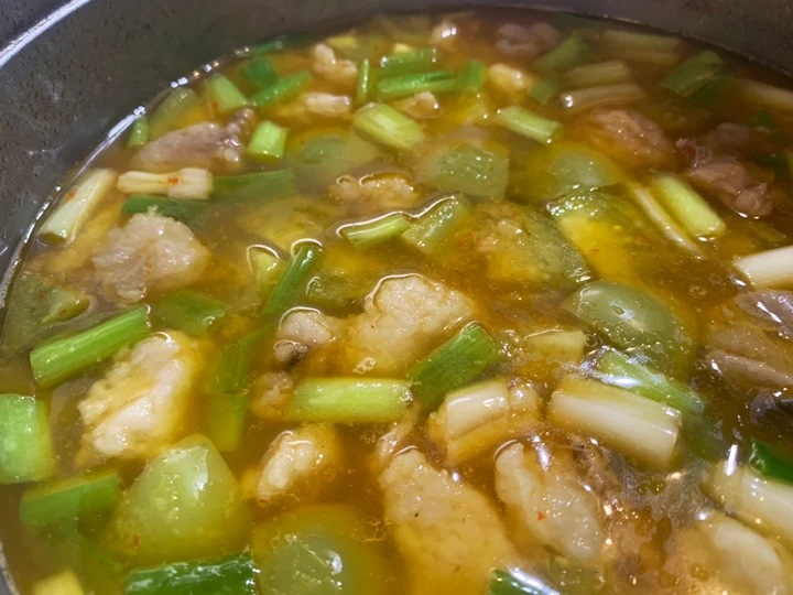 Langkah Mudah untuk Membuat Resep Asem-Asem tetelan sandung lamur (Bisa untuk menu anak) yang Enak Banget