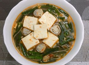 Hình của món Canh giá đỗ.