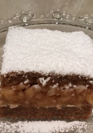 Teljes kiőrlésű almás pite recept fotója