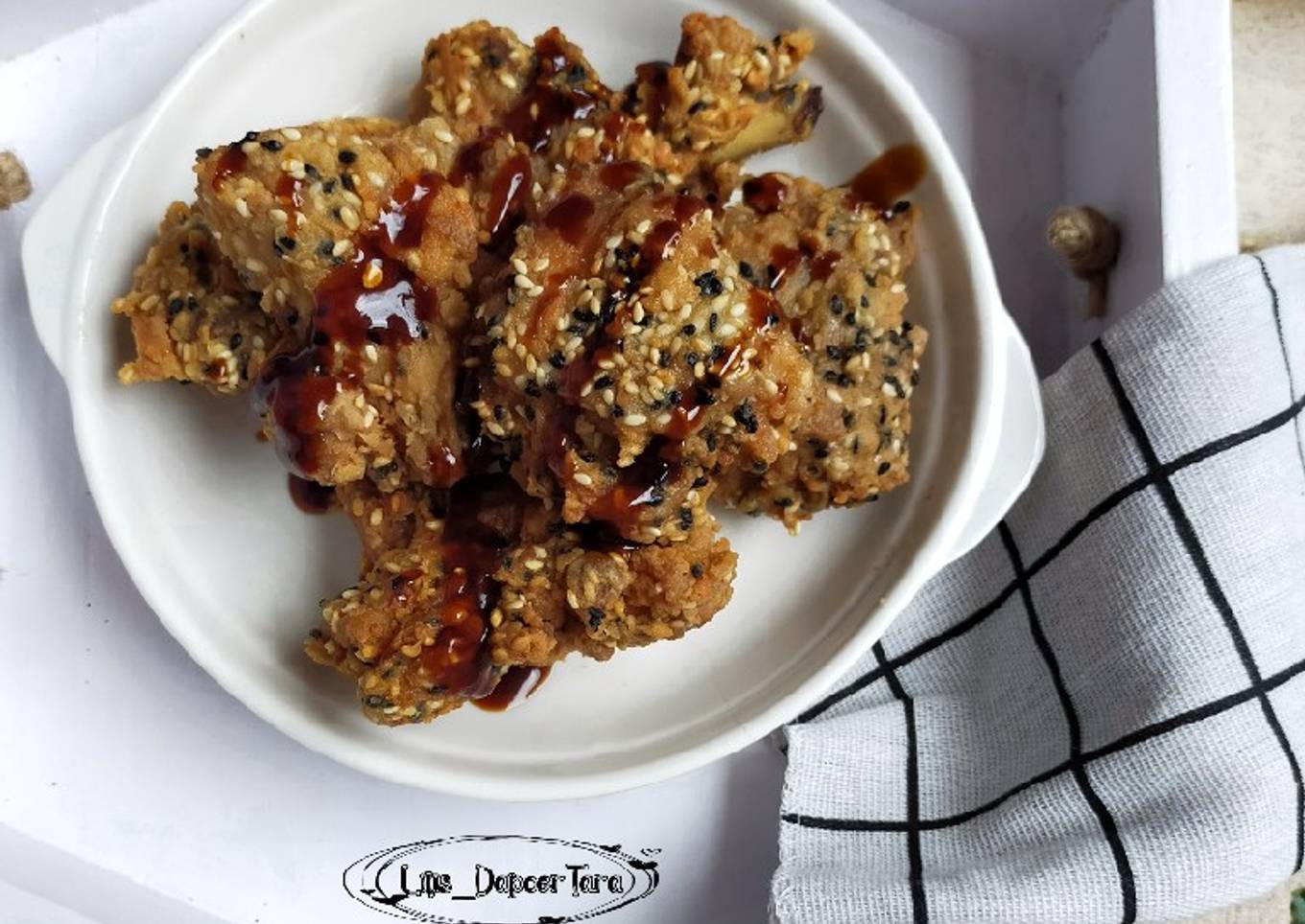 Ayam Goreng Wijen Saus Madu