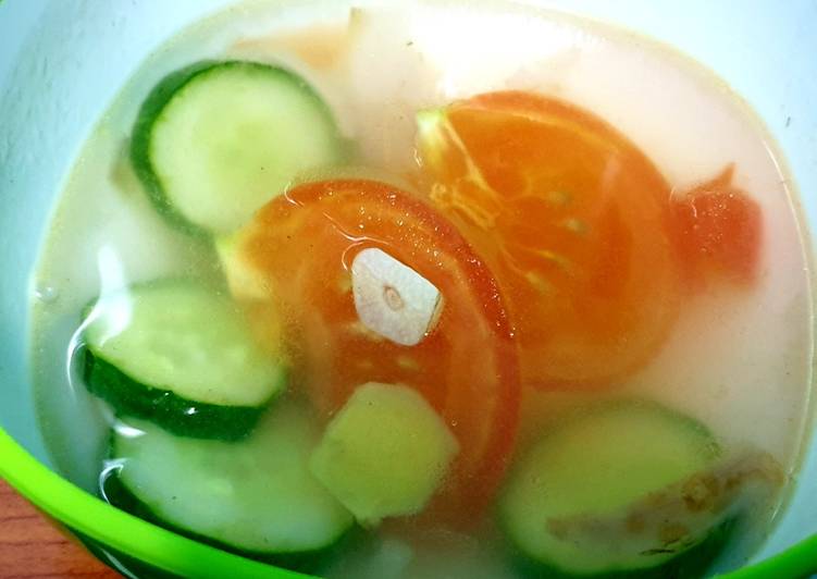 How to Prepare Quick Sup Kecantikan (Beauty Soup)