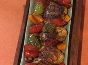 A picture of grill chicken leg