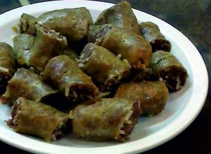 Una foto de Chinchulines rellenos(Fauareg meshí)
