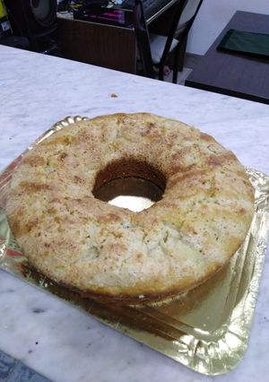 Una foto de Torta de manzanas🍎🍎
