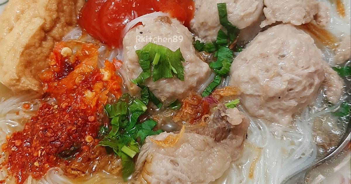 69 Resep Kuah Bakso Ala Abang Abang Enak Dan Sederhana Cookpad