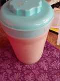 Agua de coco con canela 😋