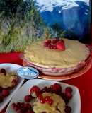 Kuchen alemán de Berries del sur de Chile