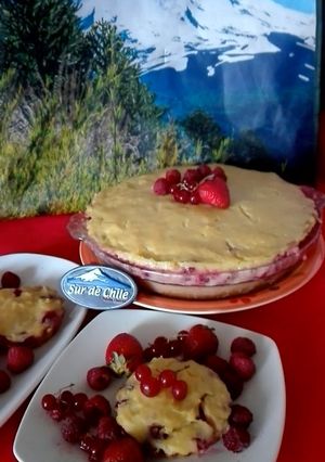 Una foto de Kuchen alemán de Berries del sur de Chile