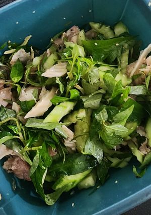 Hình của món Tré trộn (phiên bản giản lược).