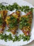 Crispy masala toast