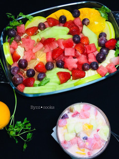 A picture of Fruit salad.