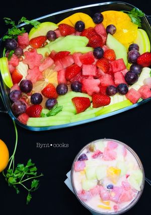 A picture of Fruit salad.