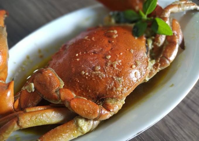 Resep Kepiting Merona Kuah Santan Anti Gagal
