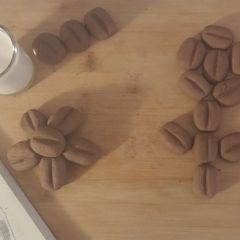 A picture of Coffee beans cookies.
