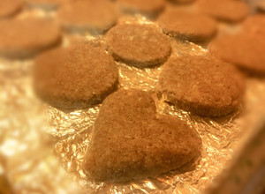 Una foto de Galletas de naranja bajas en carbohidratos
