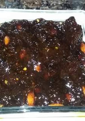 A picture of Alu Bukhary ki Chatni.