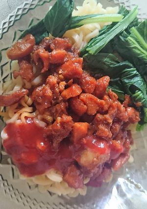 Foto resep Mie ayam kecap