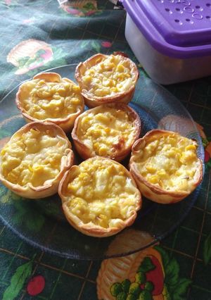 Una foto de Canastitas de choclos