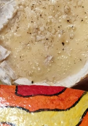 Una foto de Queso camembert al horno