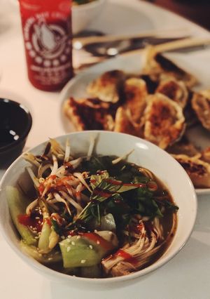 A picture of Vegetarian Pho.