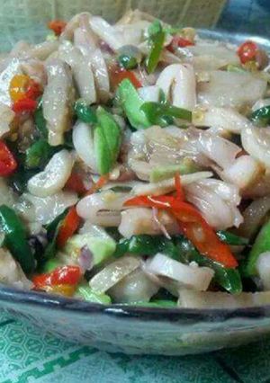 Foto resep Oseng cupebak(cumi pete bakso)