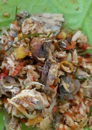 Foto resep 🐟 Tongkol Suwir Tumis Matah / Oseng Tongkol Sambel Matah