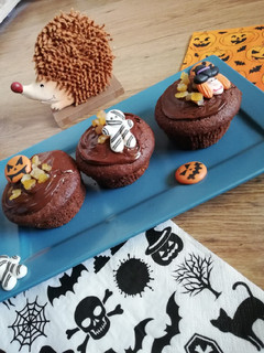 Sacher muffin recept fotója