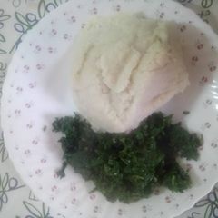 A picture of Ugali, & Emmanuel Spinach.