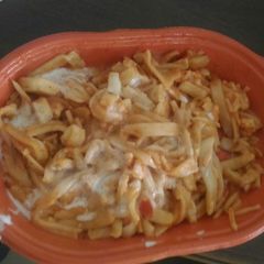 A picture of Cheese pasta.