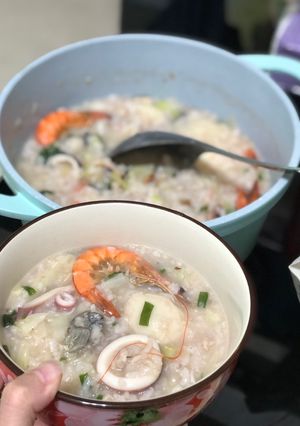 海鮮粥 的食譜成品照片