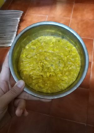 Foto resep Bubur Sup Ayam Telur ala Mama Puput 🥰