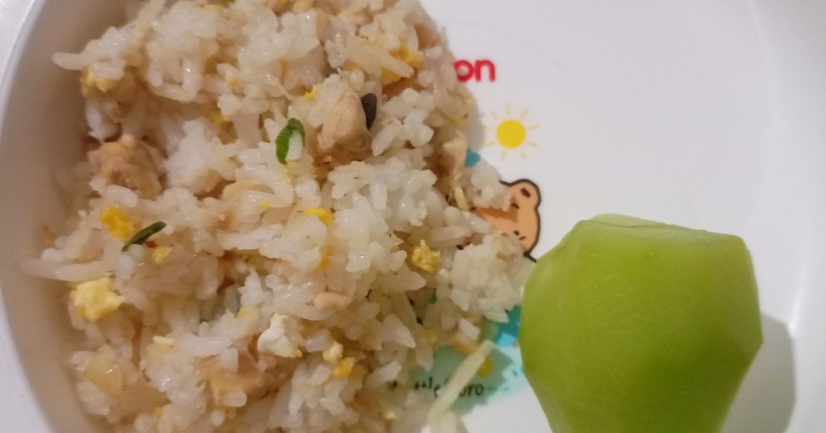 Resep H244. Nasi Goreng Tempe Dan Labu Siam Kukus (13 Month+) oleh ...