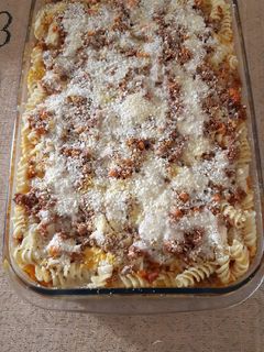 Una foto de Pastel de Fideos