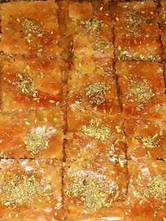 عکسی از دستور باقلوا