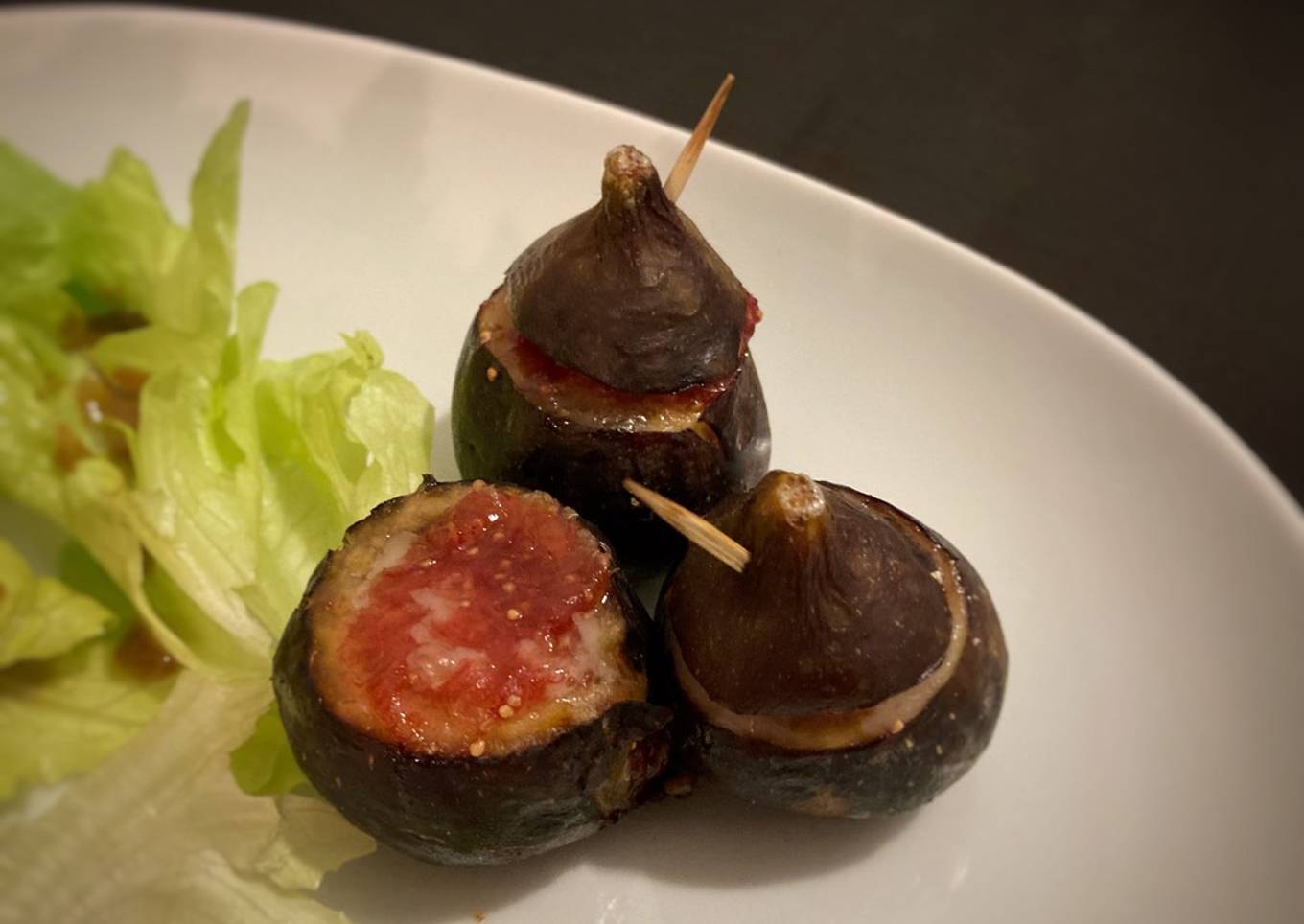 Figues au gorgonzola