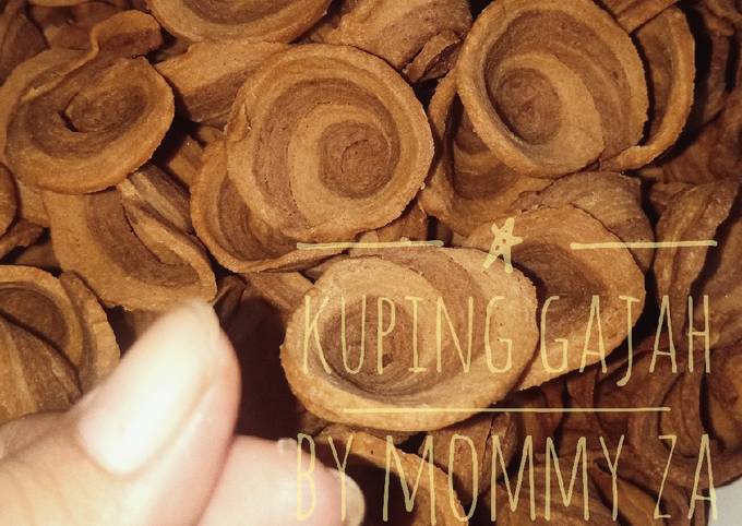 Resep Kuping gajah🐘 renyah no santan yang Enak