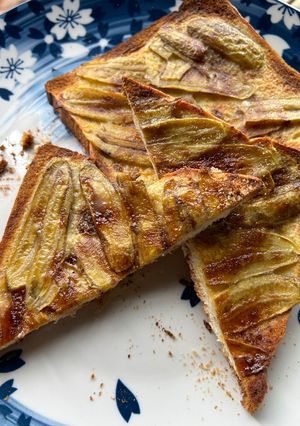 Foto resep Roti toast pisang