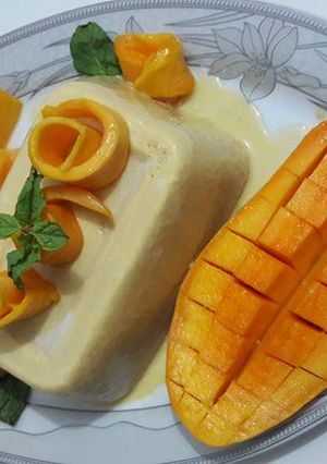 A picture of 🍧🍧🍧🍦Mango ice cream🍦🍧🍧🍧 #ramadankitiyari.