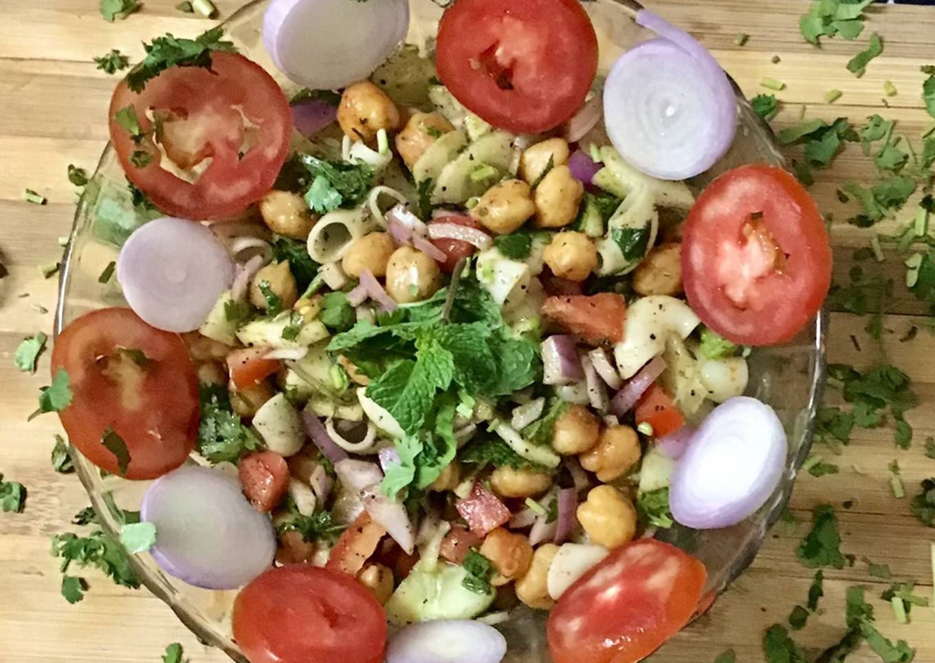 Chole Macaroni Salad