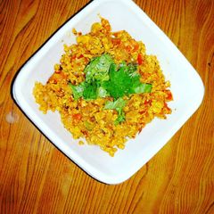 A picture of Egg bhurji.