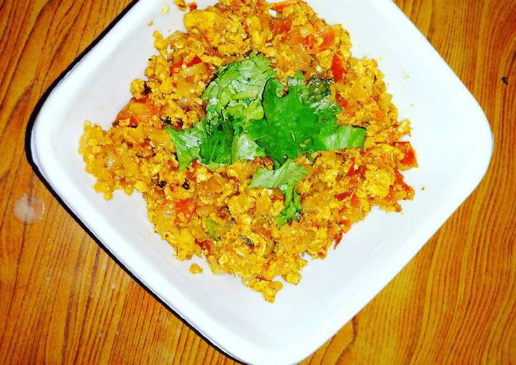 Egg bhurji