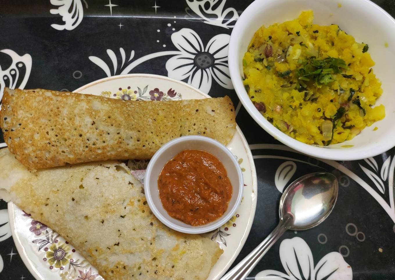 Rava Masala Dosa