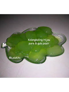Foto resep Kolang kaling pure & gula pasir
